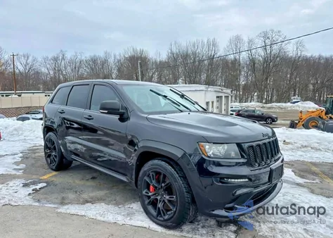 2012 Jeep Grand Cherokee Srt-8 z USA, uszkodzony, nr VIN 1C4RJFDJ1CC148493